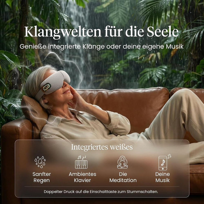 BOB AND BRAD EYEFLOW Augenmassagegerät mit Wärme und Kälte