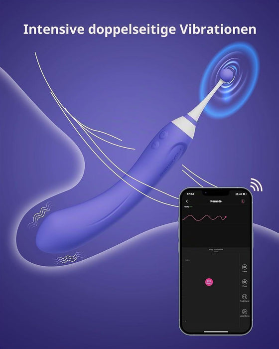 LOVENSE Hyphy Doppelkopf-Vibrator mit App-Steuerung