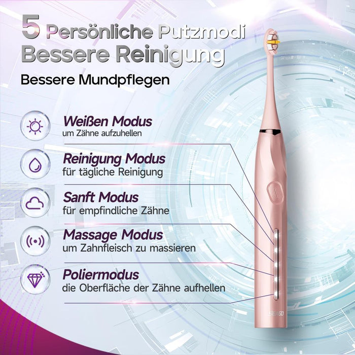 SEAGO Schallzahnbürste SG-2752, rosa