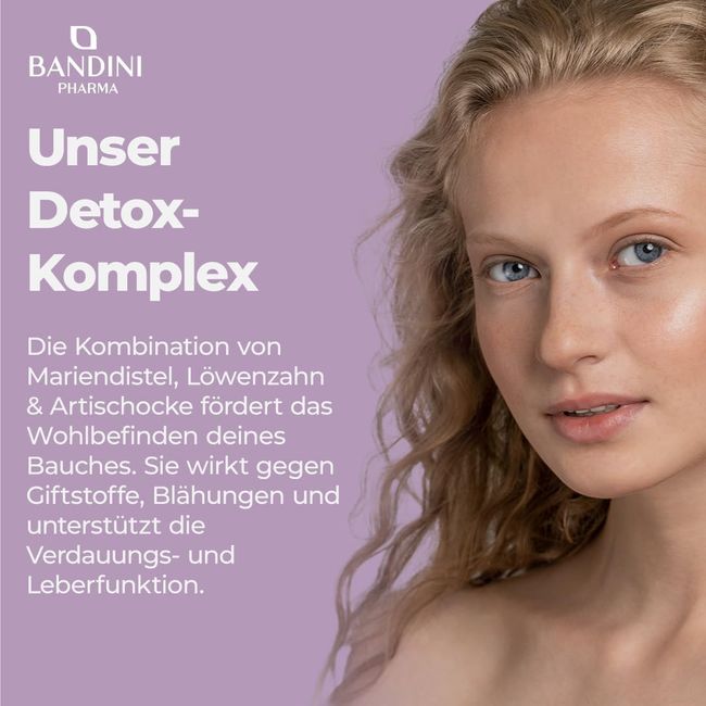 Bandini Mariendistel Artischocke und Löwenzahn-Komplex Kapseln