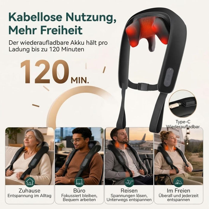 Snailax Akku-Nackenmassagegerät SL-681