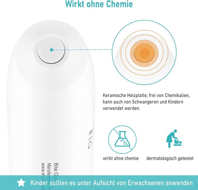 LeaderPro Insektenstichheiler Wiederaufladbar Elektronischer Stichheiler