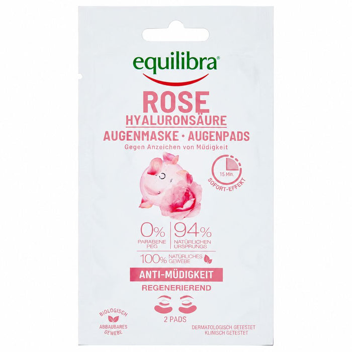 Equilibra Rosa Hyaluron Augenpads