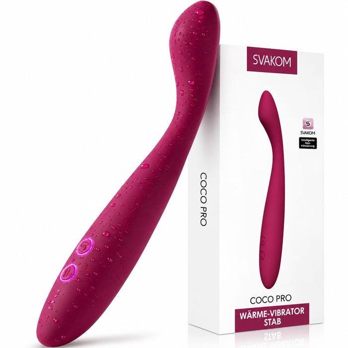 SVAKOM COCO PRO G-Punkt-Vibrator mit App- und Wärmefunktion