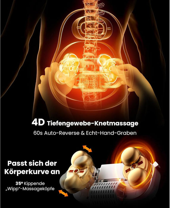 BOB AND BRAD EZBack Go kabelloses Rückenmassagegerät