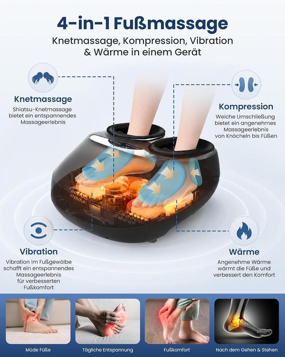Comfier Fußmassagegerät CF-5310 mit Fernbedienung
