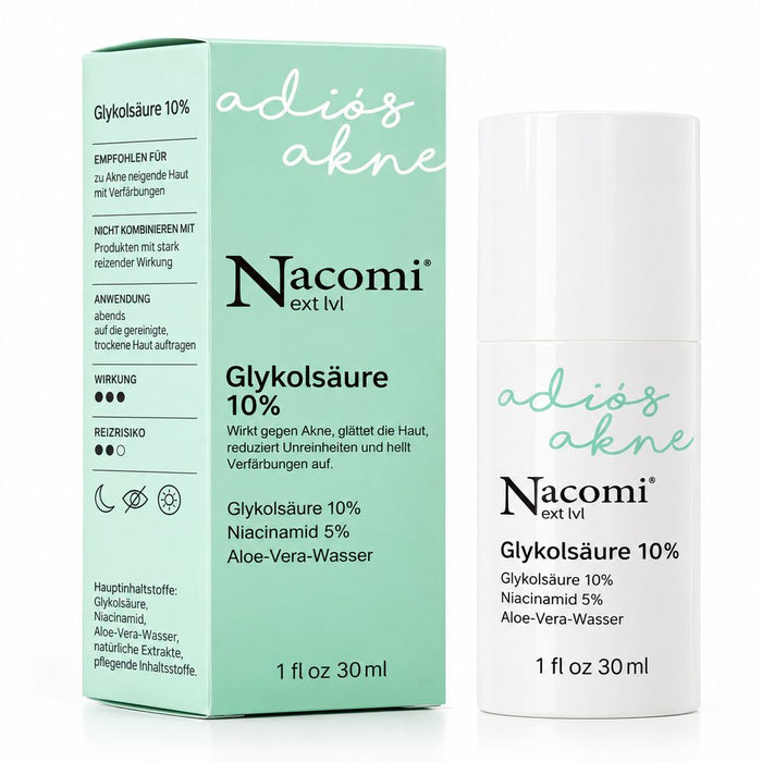Nacomi Next Level Glykolsäure 10 % Peeling-Serum