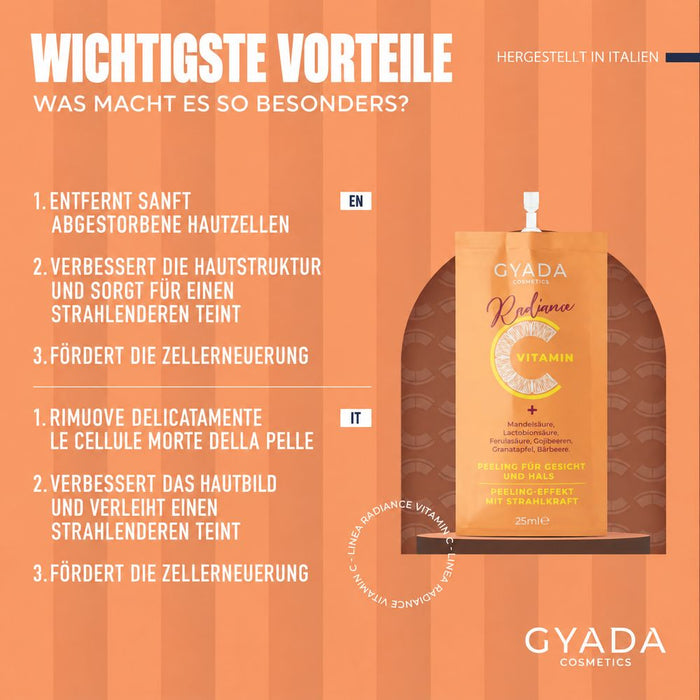 GYADA COSMETICS Radiance Face & Neck Peeling