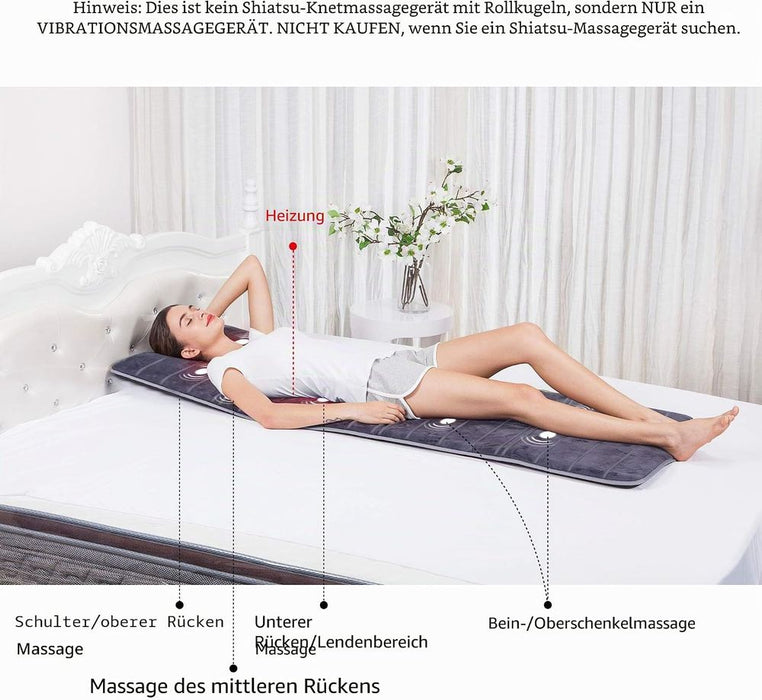 Comfier Vibrationsmassagematte CF-3603S