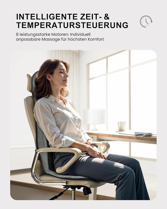 Comfier Massage-Sitzauflage CF-2421 mit Lendenstütze