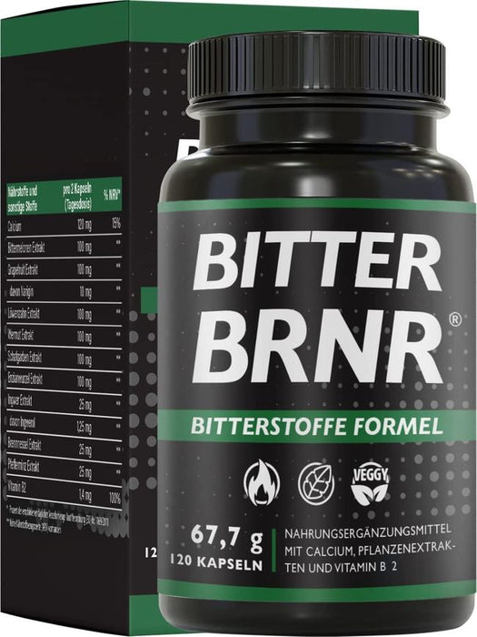 BRNR BITTER  Bitterstoffe Formel und Stoffwechsel