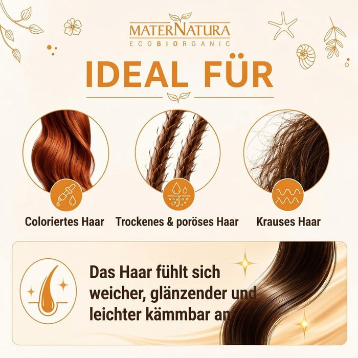 Maternatura Kokos After-Sun-Haarmaske