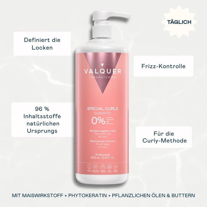 Valquer Curly Zero Shampoo