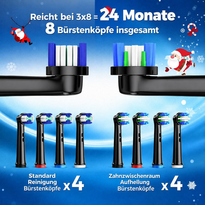 TEETHEORY 199DERTHRHB rotierende Zahnbürste, schwarz