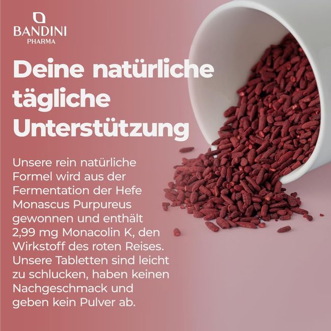 Bandini Roter Reis Tabletten