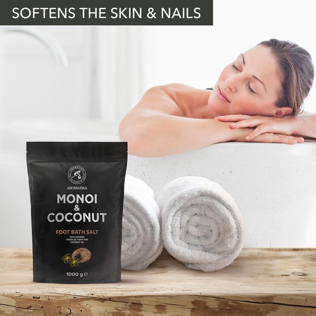 AROMATIKA  Fußbadesalz Monoi de Tahiti - Kokos