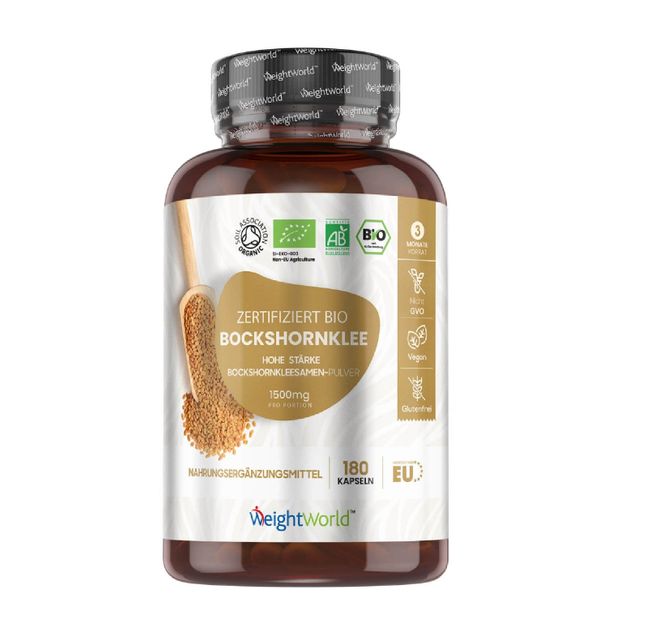 WeightWorld BIO Bockshornklee Kapseln