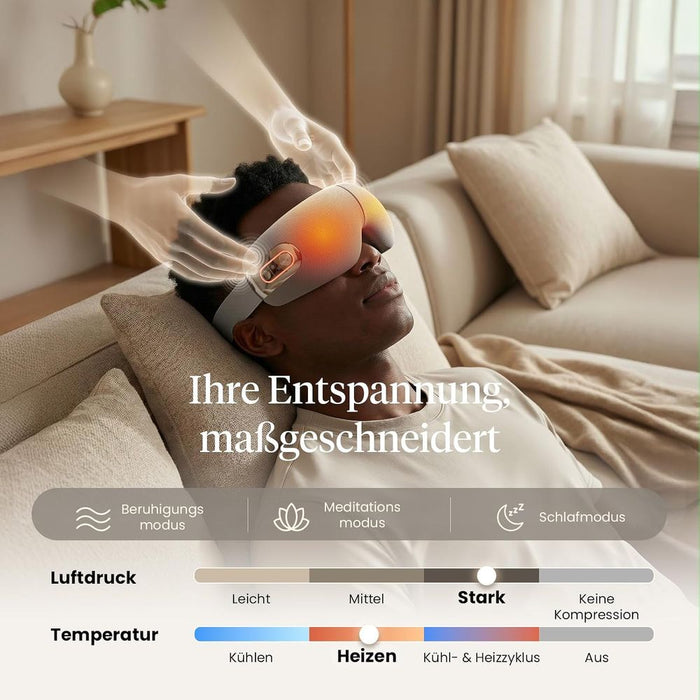 BOB AND BRAD EYEFLOW Augenmassagegerät mit Wärme und Kälte