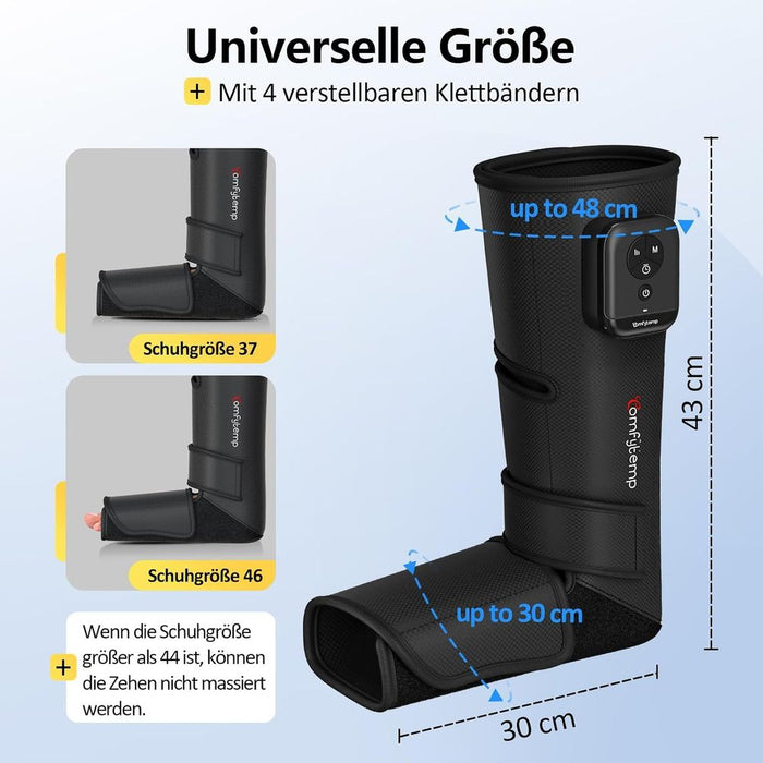 Comfytemp Kabelloses Bein- und Fußmassagegerät