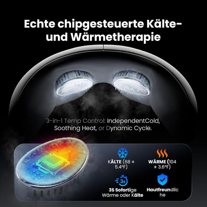 BOB AND BRAD EYEFLOW Augenmassagegerät mit Wärme und Kälte