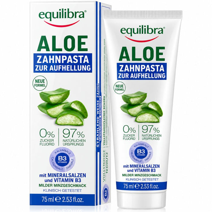 Equilibra Aloe Vera Whitening Zahnpasta