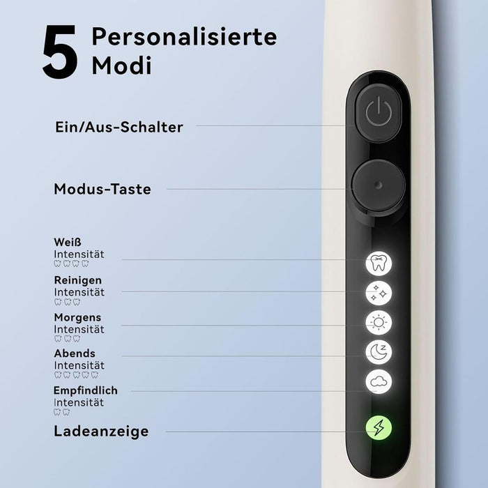 SEAGO rotierende elektrische Zahnbürste, beige