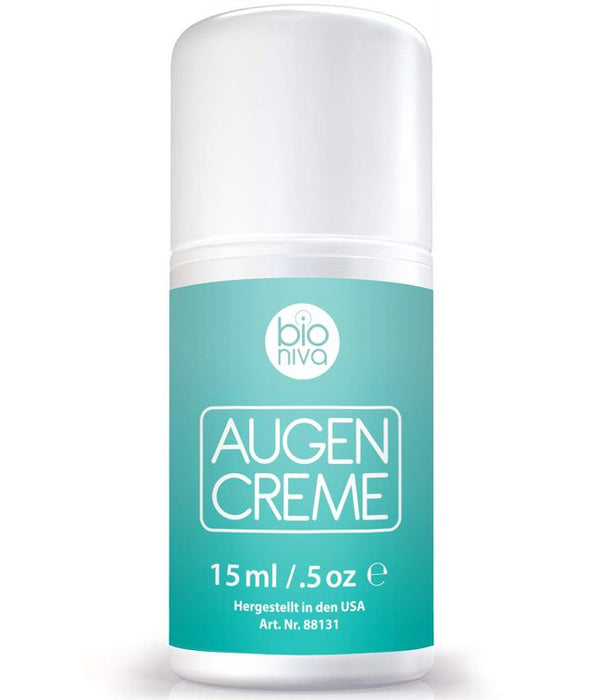 BIO Augenpflege, Anti-Aging Augencreme Gel gegen Falten, Schwellungen, und Augenringe