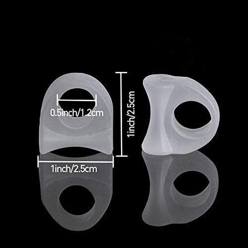 Welnove Gel-Zehenspreizer, transparent