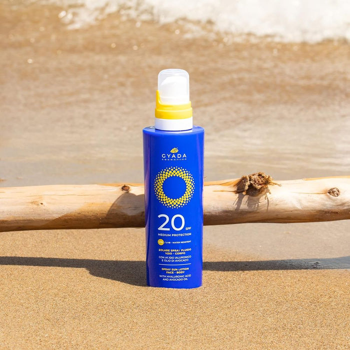 GYADA COSMETICS Gesicht- und Körper-Sonnenspray SPF 20