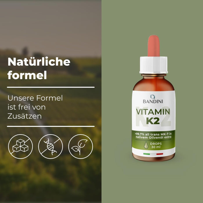 Bandini Vitamin K2 MK7 Tropfen