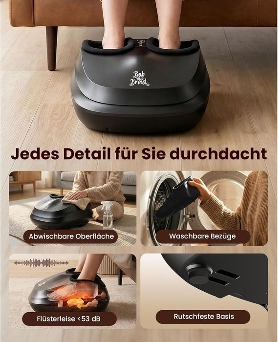 BOB AND BRAD Lite Fußmassagegerät mit Wärmefunktion