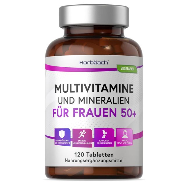Horbaach Multivitamin Tabletten Frauen 50+