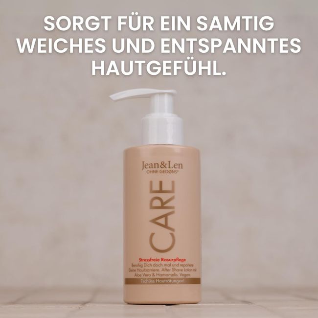 Jean & Len After Shave Lotion Aloe Vera & Süßmandelöl