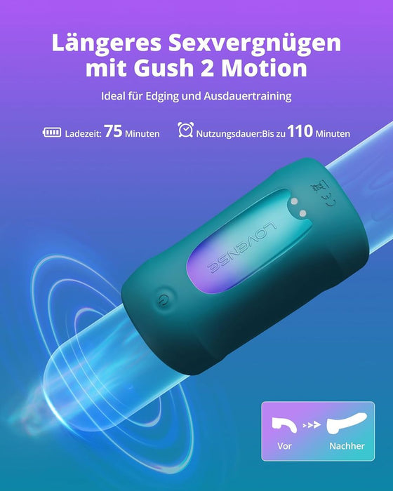 LOVENSE Gush 2 Motion Penis-Vibrator