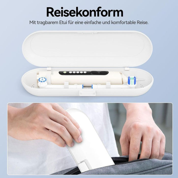 SEAGO rotierende elektrische Zahnbürste, beige