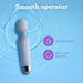 Oliver James Vibrator für Frauen - Leise & Leistungsstark Pastellblau