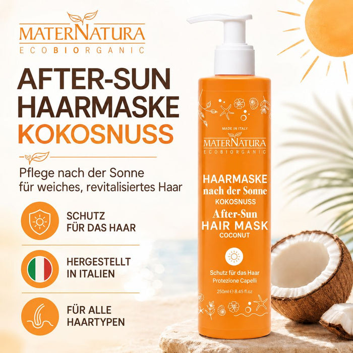 Maternatura Kokos After-Sun-Haarmaske