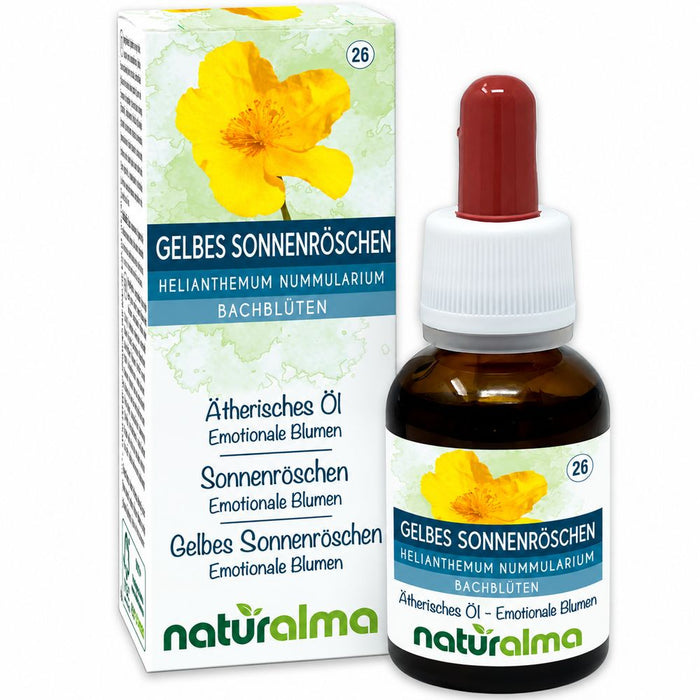 Naturalma Rock Rose Blütenessenz mit Brandy