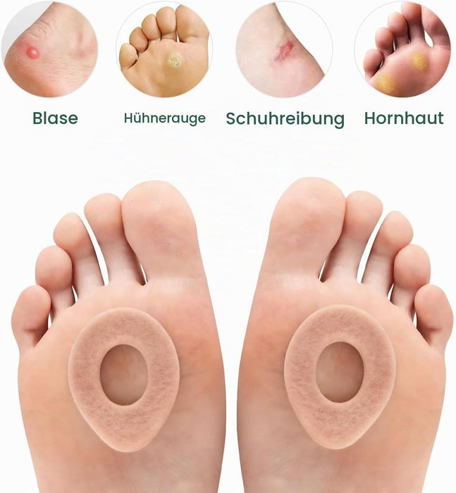 Welnove ovale Filz-Druckschutzpolster