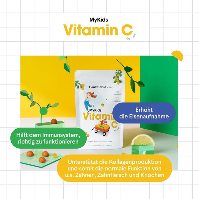 Health Labs Care Vitamin C Gummies für Kinder