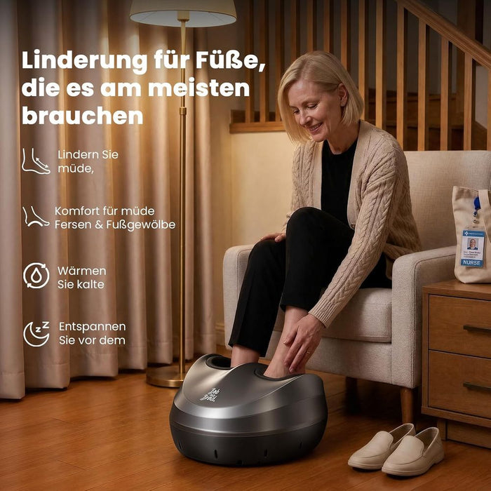 BOB AND BRAD 721 Fußmassagegerät mit Wärmefunktion