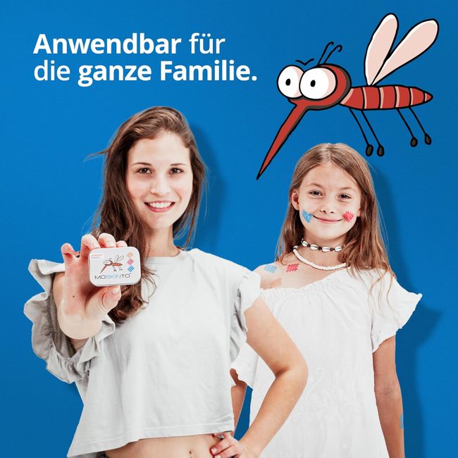 Moskinto Mückenpflaster für Kinder und Erwachsene