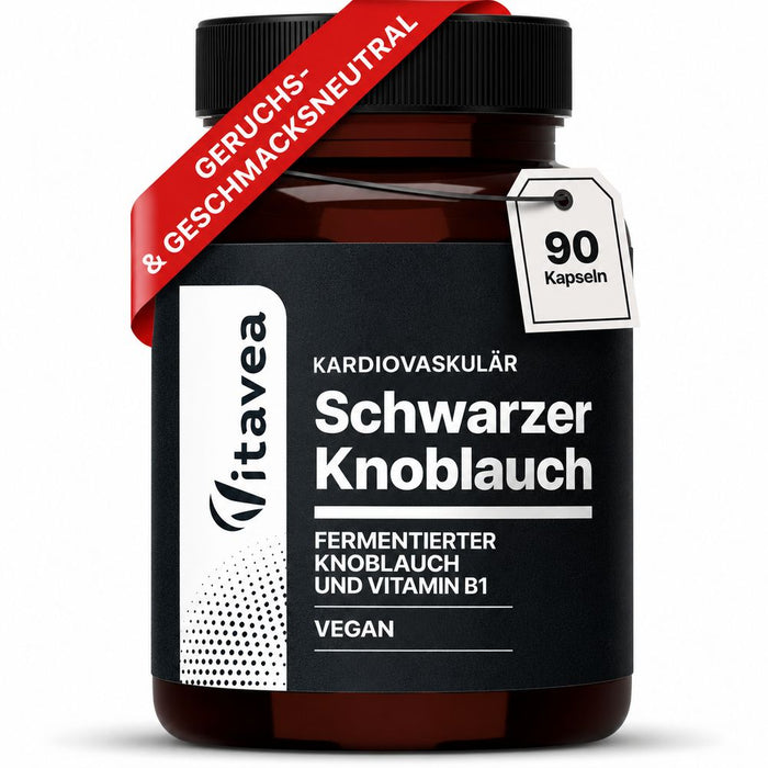 Vitavea Schwarzer Knoblauch mit Vitamin B1