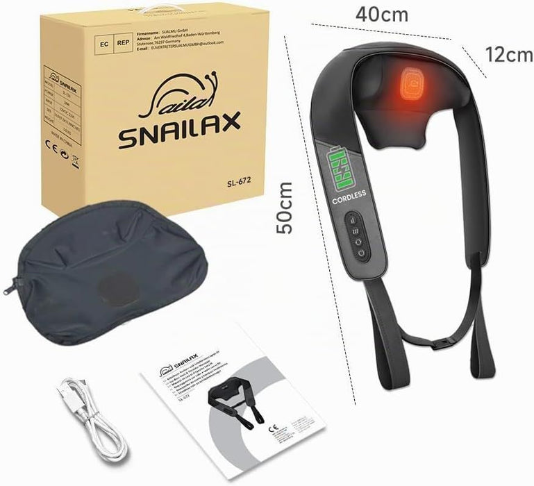 Snailax Akku-Nackenmassagegerät SL-672
