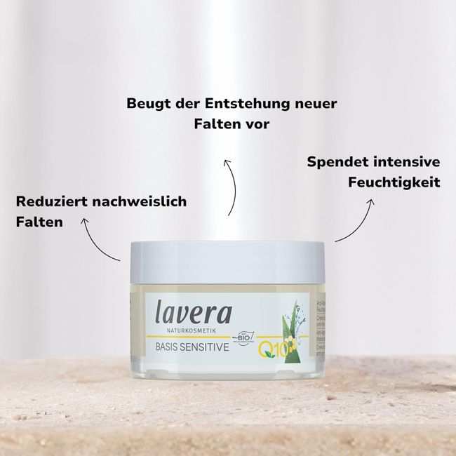 lavera Feuchtigkeitscreme Q10  Basis Sensitive
