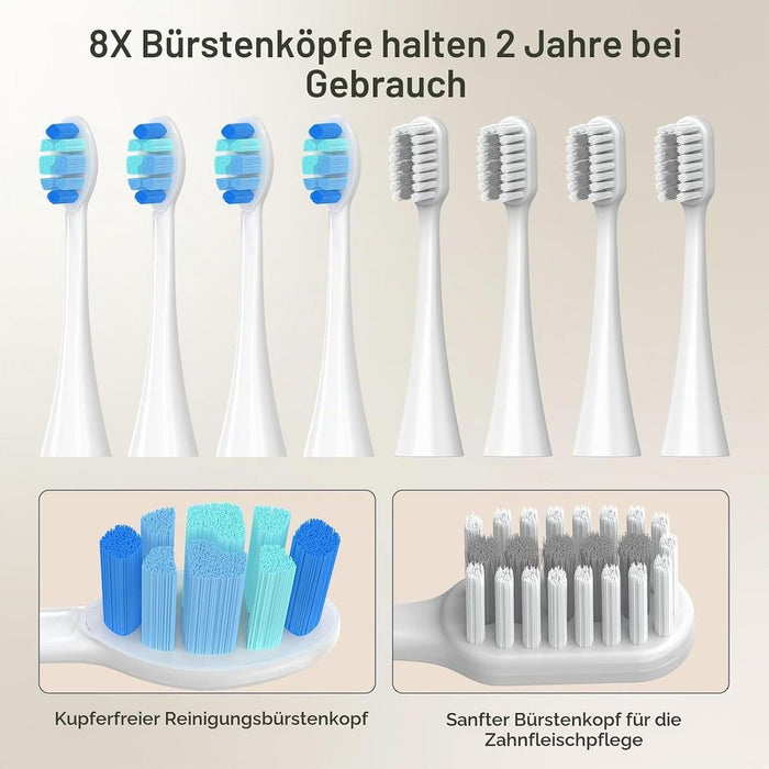 SEAGO Schallzahnbürste SG-2803, weiß