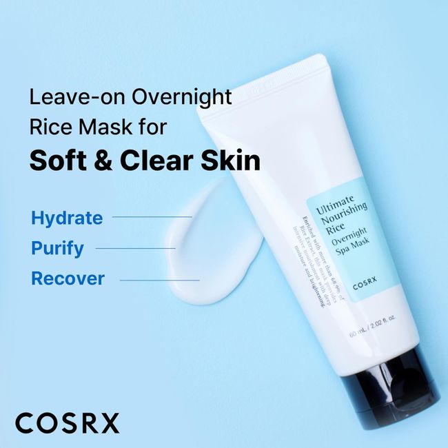 COSRX Gesichtsmaske Ultimate Nourishing Rice Overnight Spa Mask