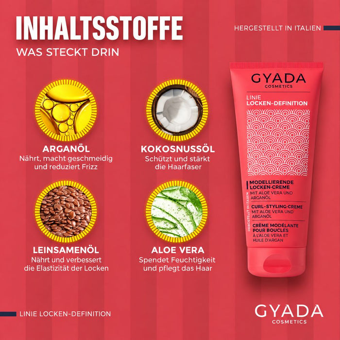 GYADA COSMETICS Locken-Modelliercreme Jubiläumsedition