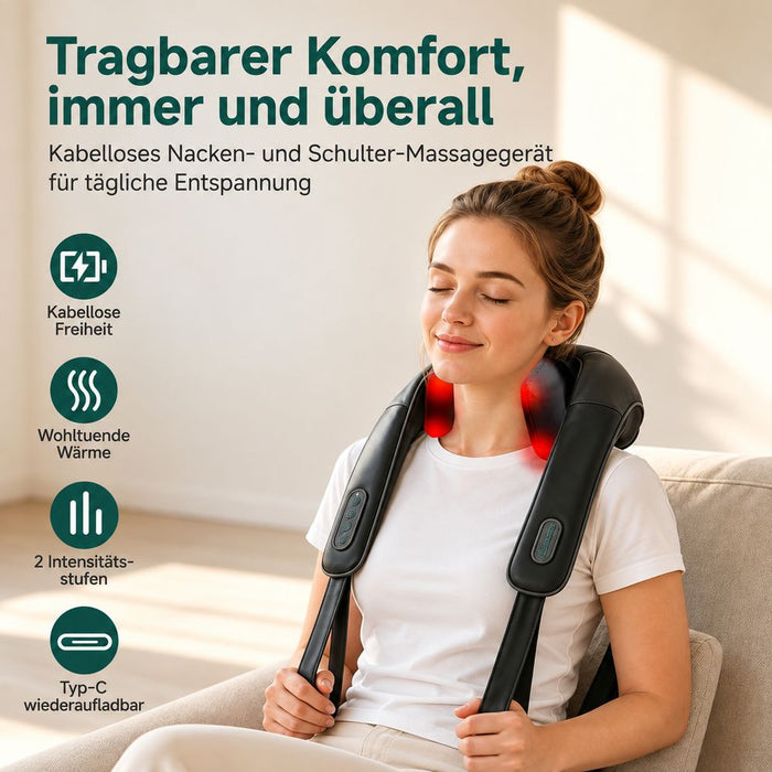 Snailax Akku-Nackenmassagegerät SL-681