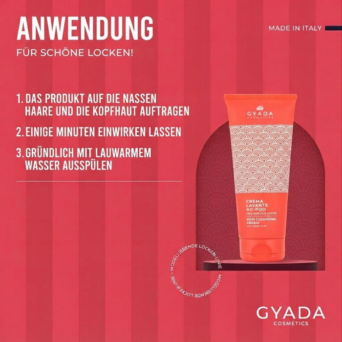 GYADA COSMETICS No-Poo Curl Shaping Reinigungscreme